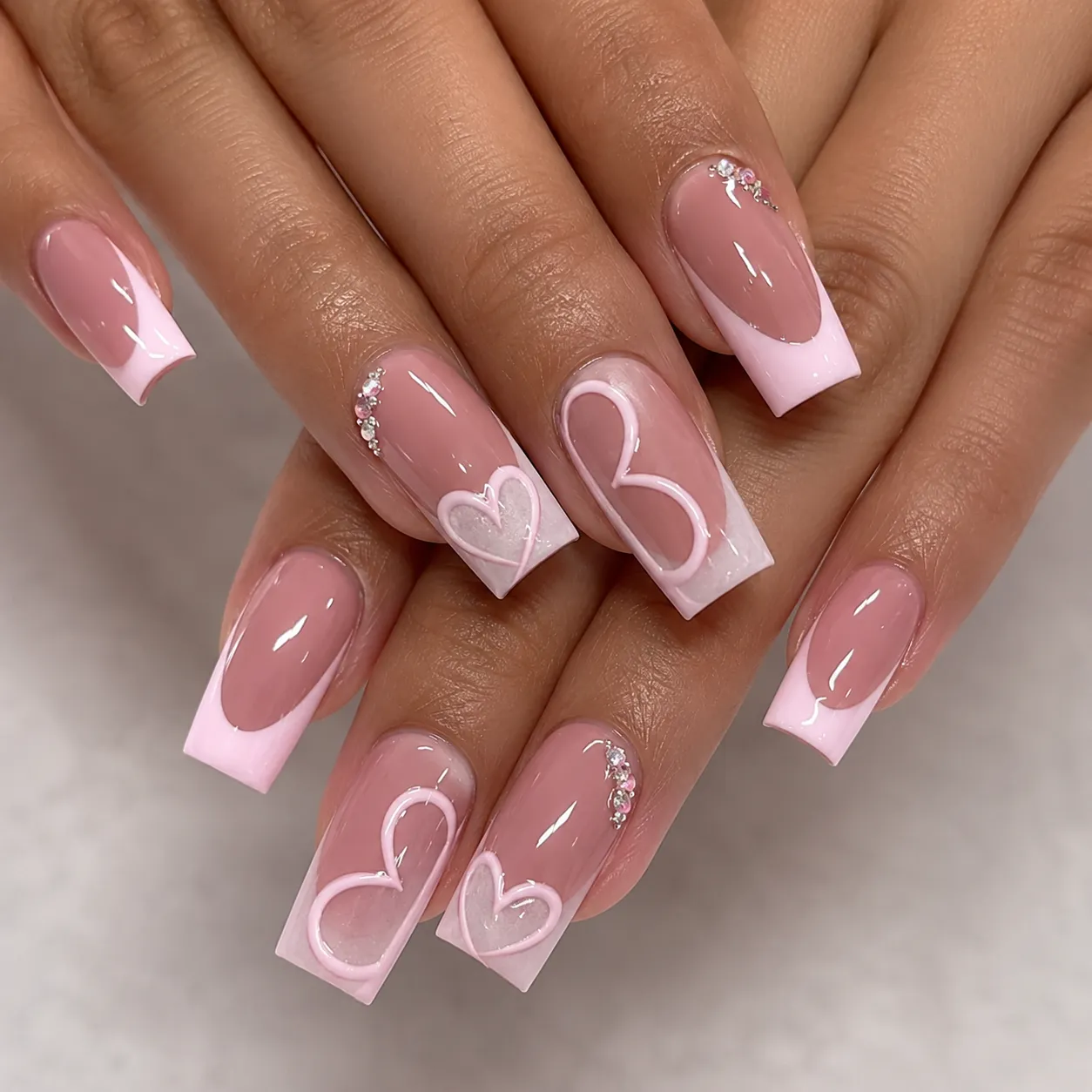 Detailed beauty service photography for a salon website gallery